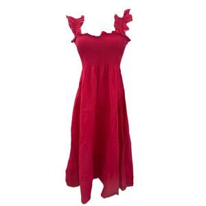 Hill House The Ellie Nap Dress in Pink Size XS